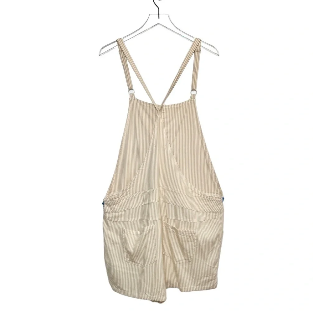 ✅NWT Torrid Stretch Linen 3.5” Shortall Women’s Overalls Sz 1X